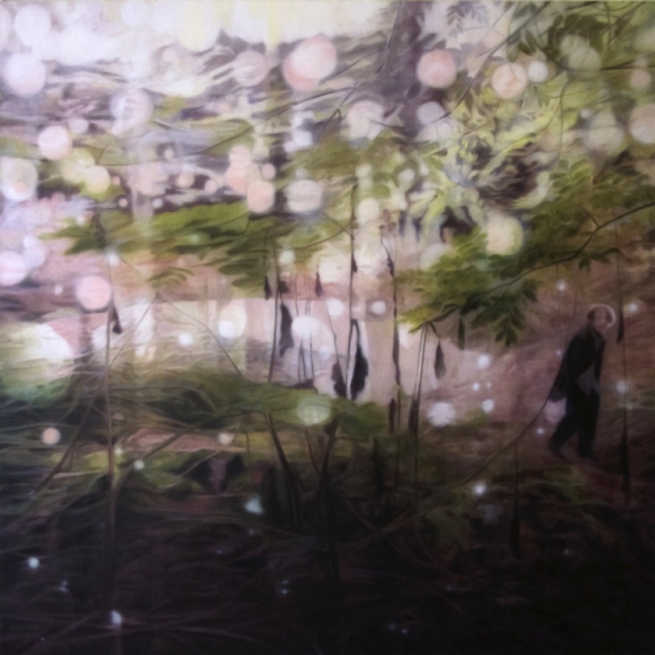 FAIRY POND, 2016, oil on canvas, 122x122cm FAIRY POND, 2016, oil on canvas, 122x122cm